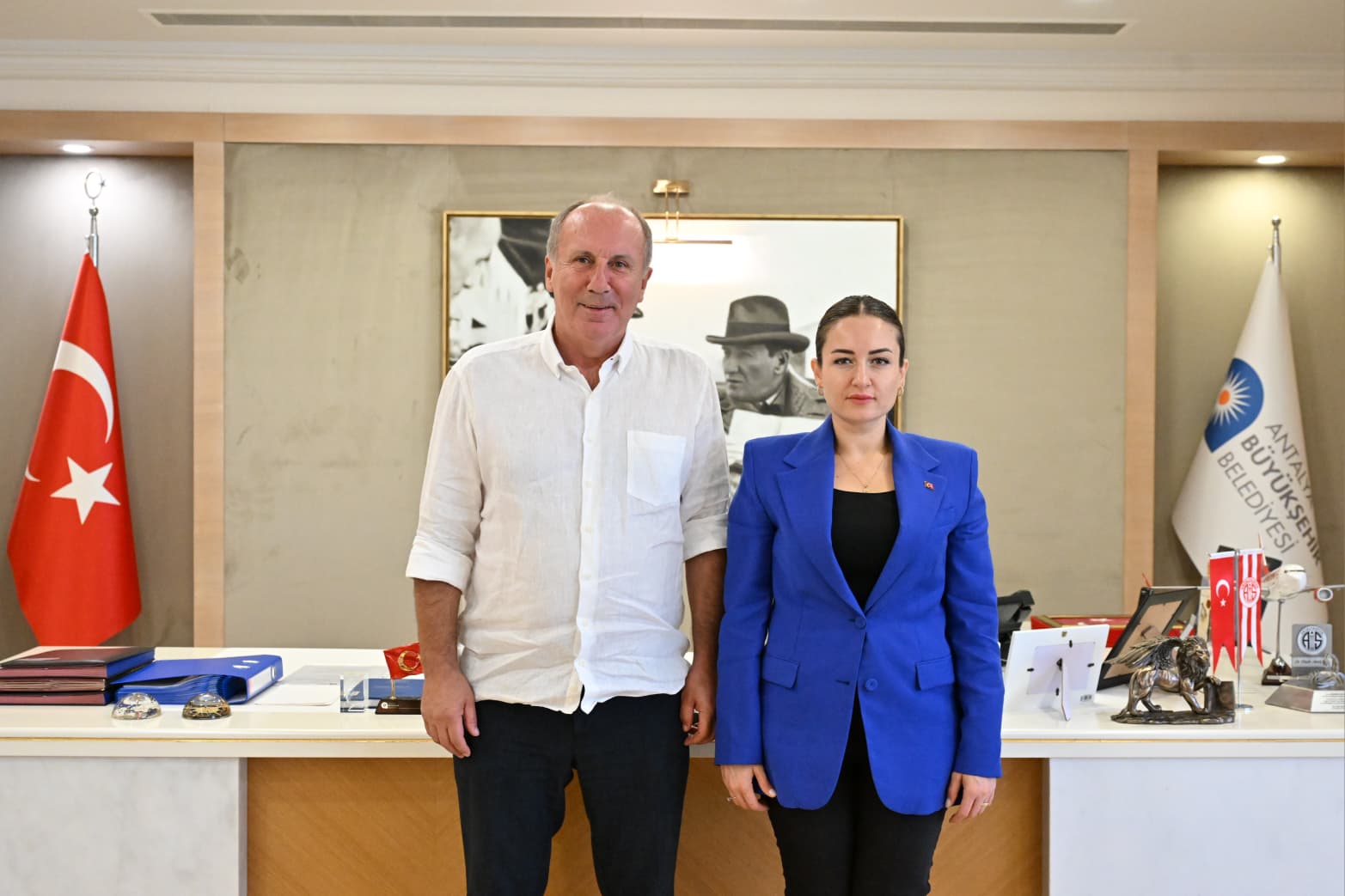 Muharrem İnce Başkan Vekili Özdemir’i Ziyaret Etti (5)