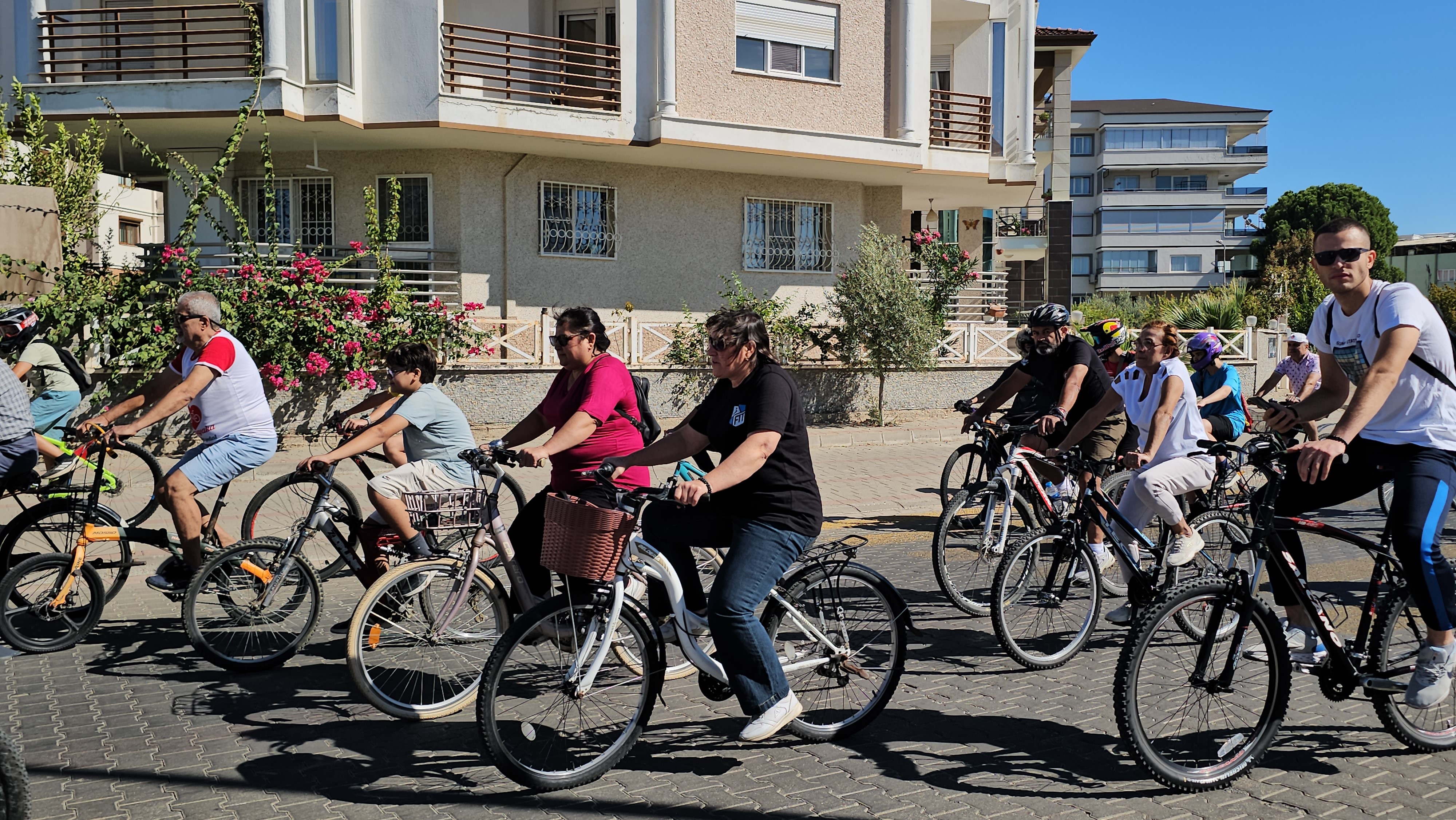 Nazilli’de Pedallar Bu Kez 'Avrupa Hareketlilik Haftası'nda Çevrildi (2)
