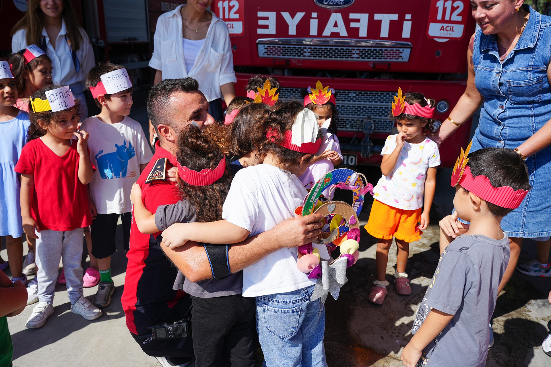 Tarsus Minikler Itfaiye Ziyareti (2)