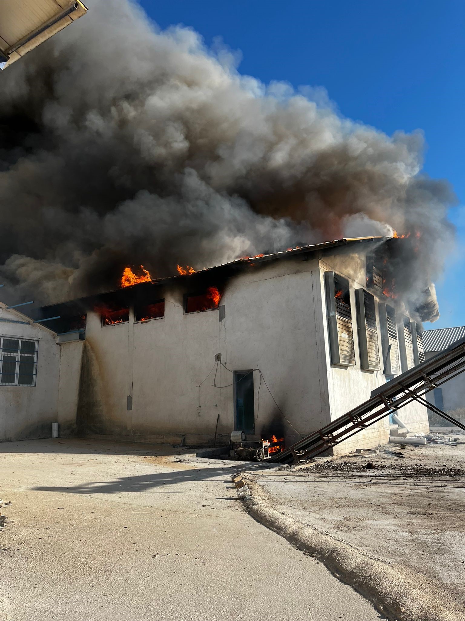 Tavuk Ciftliginde Yangin (2)