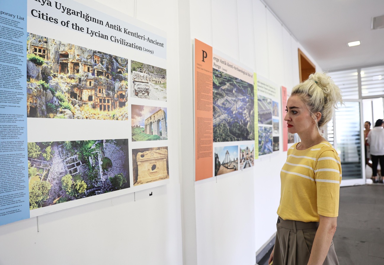 “Unesco Dünya Miras Listesi’nde Antalya” Fotoğraf Sergisi Açıldı (10)