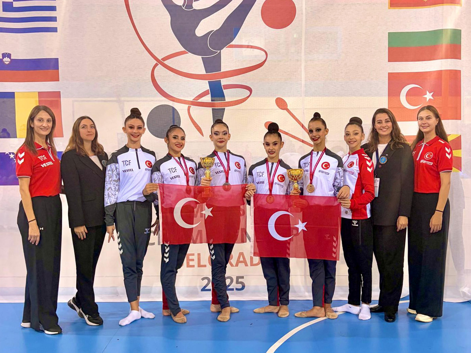 3 As Cimnastik Selen Camcı (Milli Takım Bayrak)