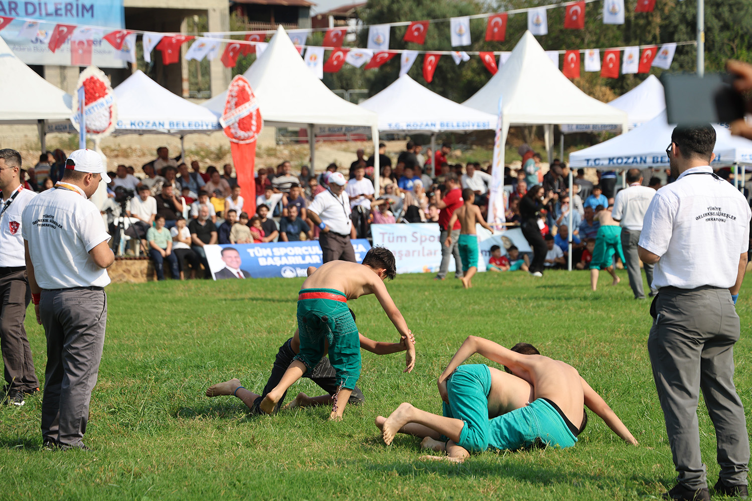 9. İsmet Atlı Karakucak Güreş Festivali, Dev Tesis Açılışıyla Başladı (6)