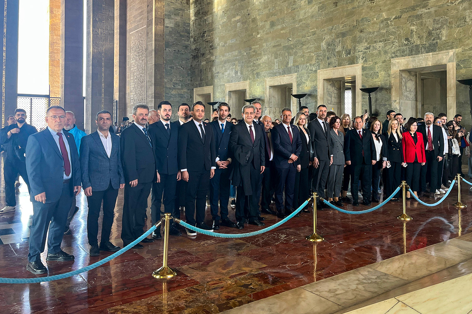 Anıtkabir’i Ziyaret Etti (4)