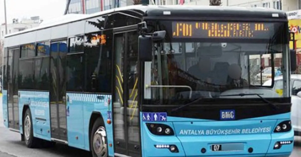 Antalya Da Toplu Taşıma Hatları (6)