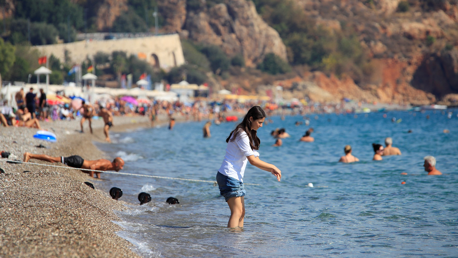 Antalya Deniz Keyfi Yapıyor (2)