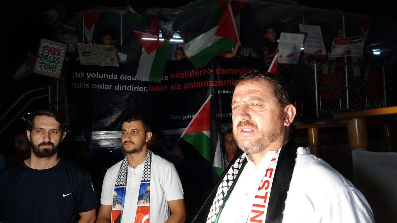 Antalya'da İsrail'in Küresel Sumud Filosu'na Müdahalesine Tepki (3)