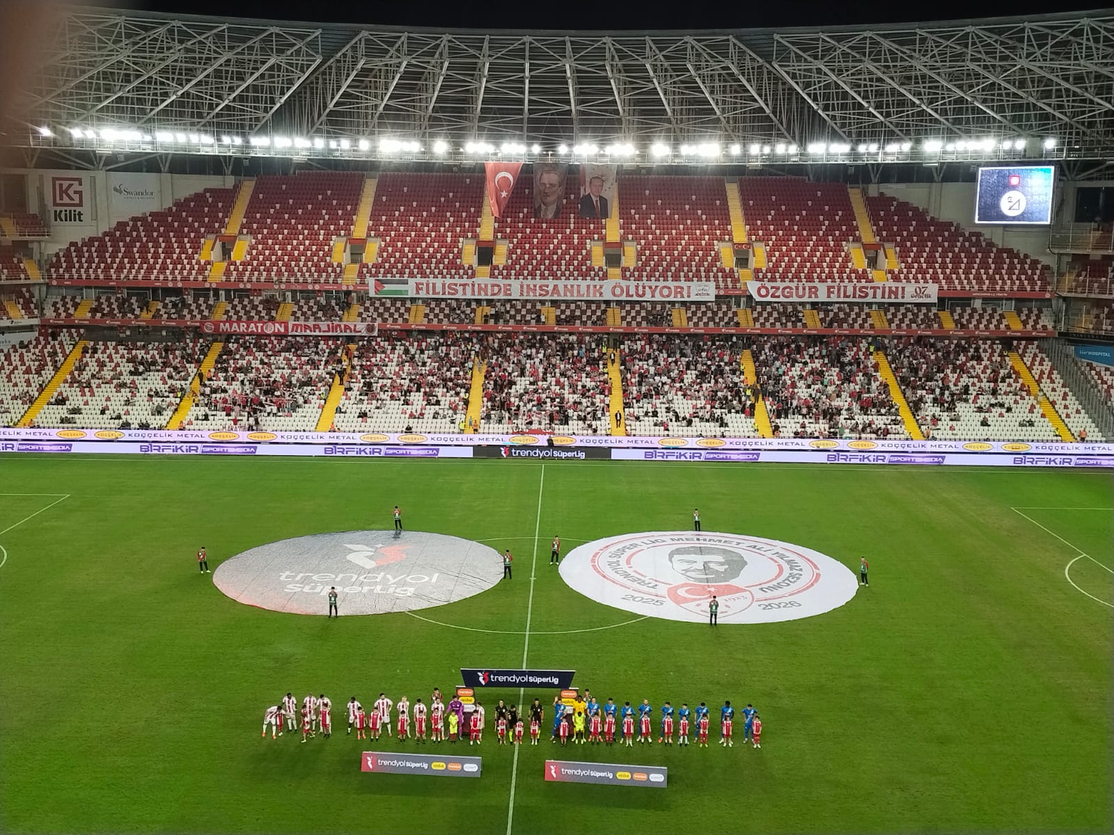 Antalyaspor Filistin Destek Pankarti (2)