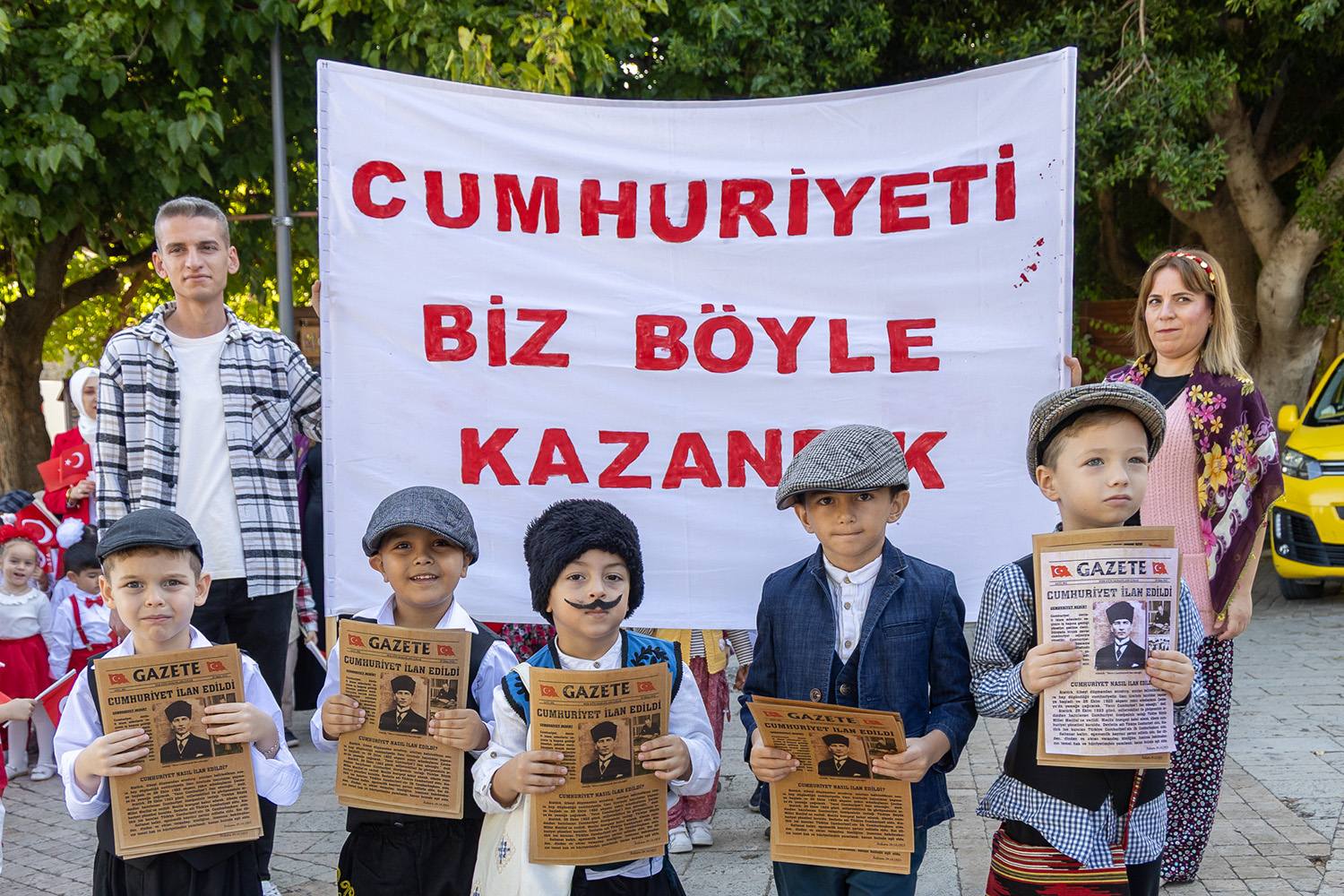 Antik Side Sokaklarında Cumhuriyet Sevinci (1)
