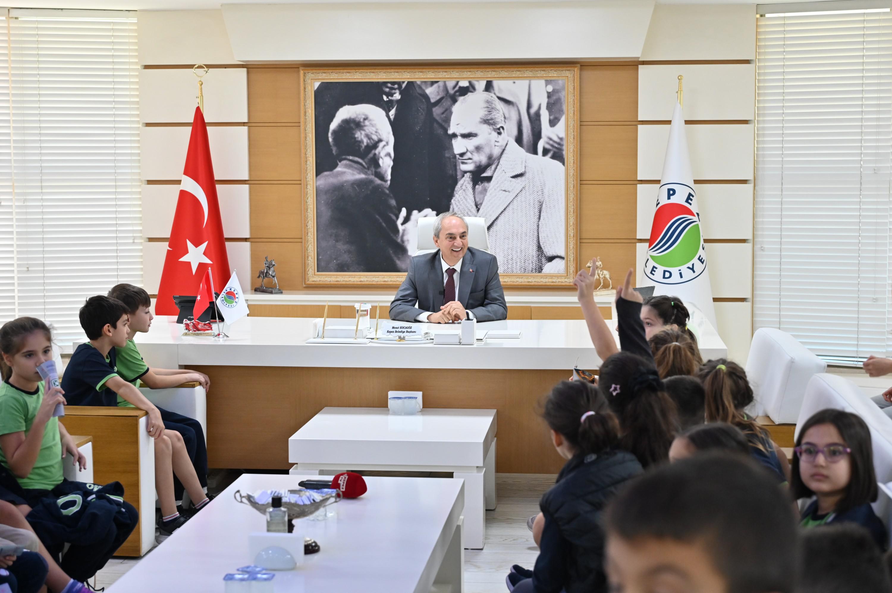 Baskan Kocagoze Ogrencilerden Ziyaret 7