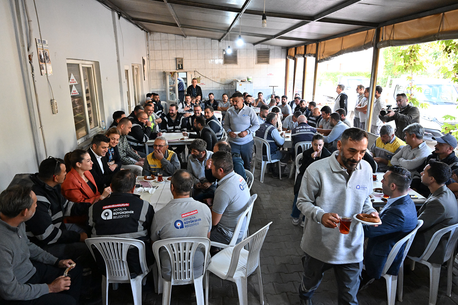 Başkan Vekili Özdemir Fen İşleri Ziyaret (2)