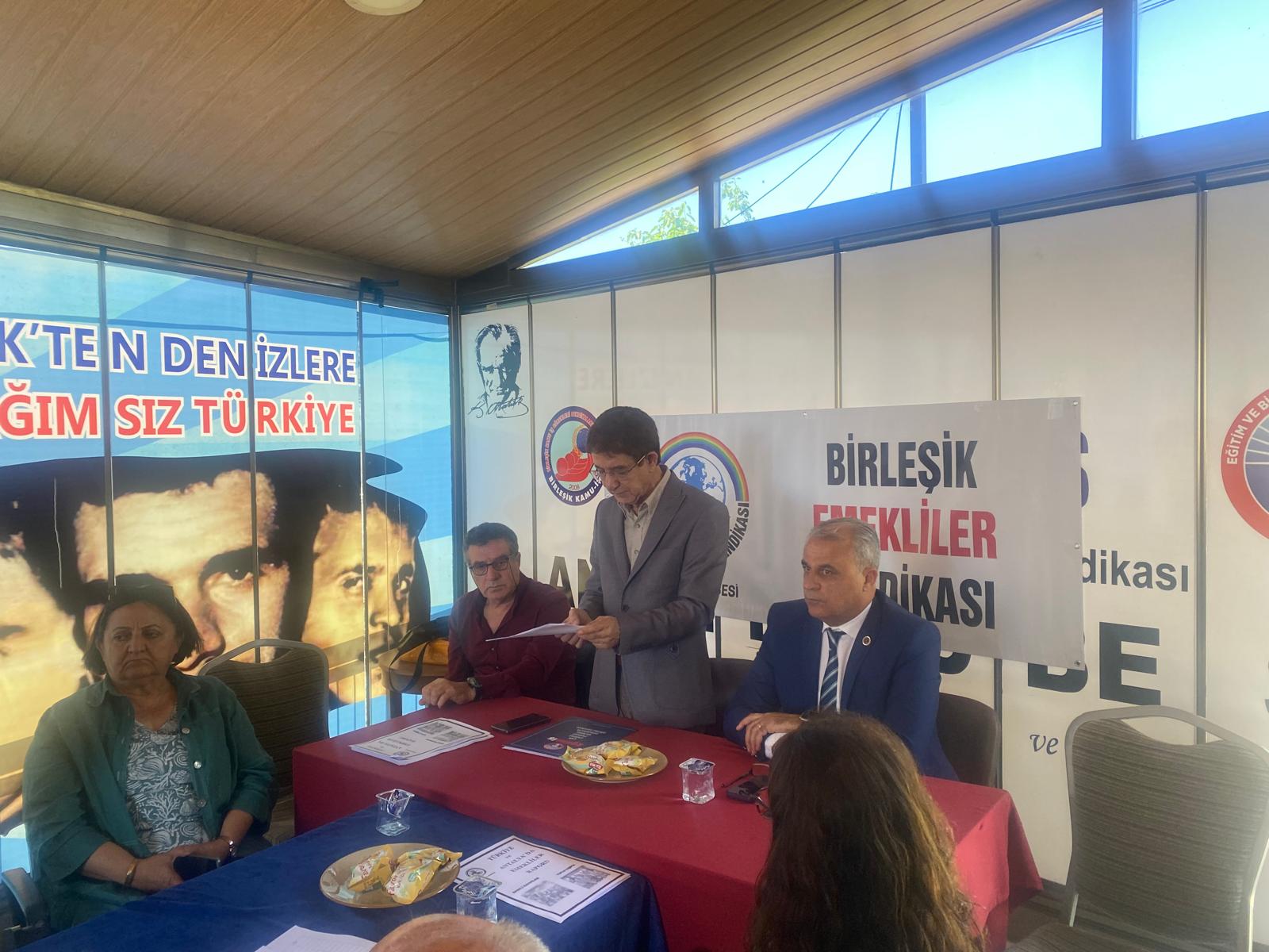 Birleşik Emekliler Sendikası Antalya Şubesi’nde (2)
