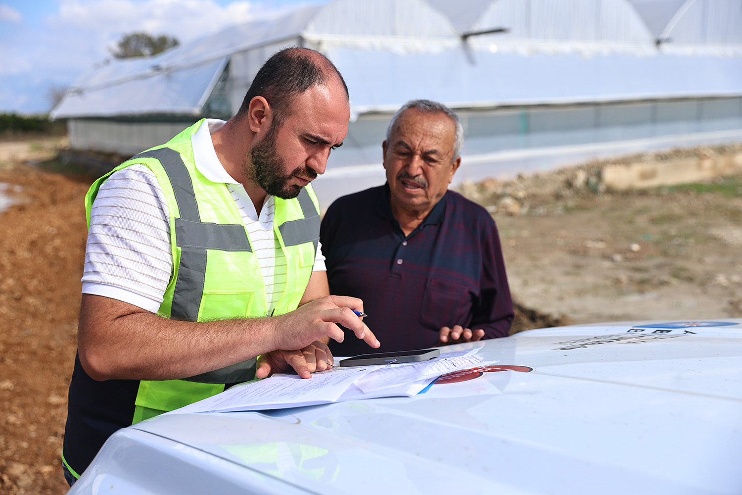 Büyükşehir, Serik’te Yağış Ve Fırtınadan Zarar Gören Üreticinin Yanında (5)