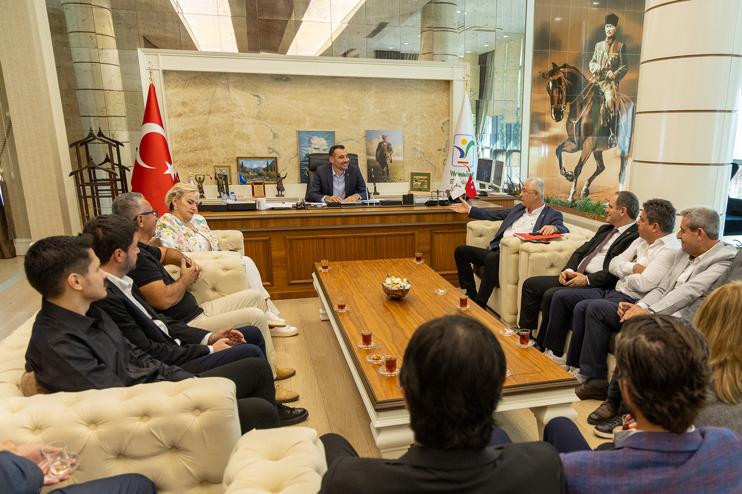 Chp Heyetinden Manavgat Belediyesi’ne Ziyaret (6)