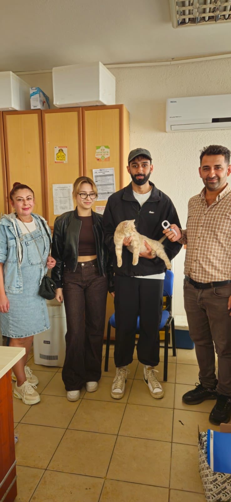 Çip Sayesinde Kayıp Kedi Kısa Sürede Sahibine Kavuştu (1)
