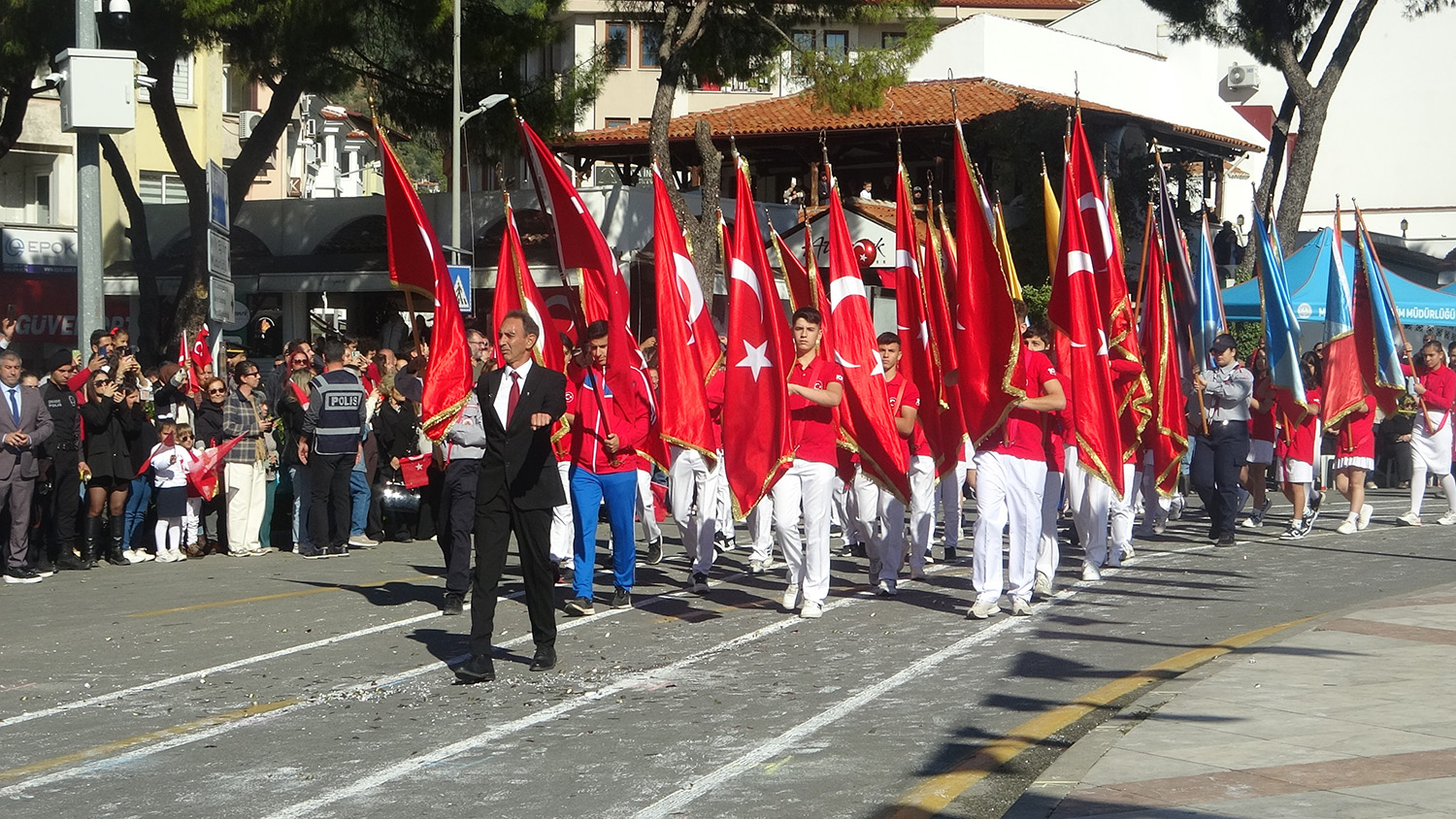 Ekim Cumhuriyet Bayramı Muğla’da Coşkuyla Kutlandı (1)