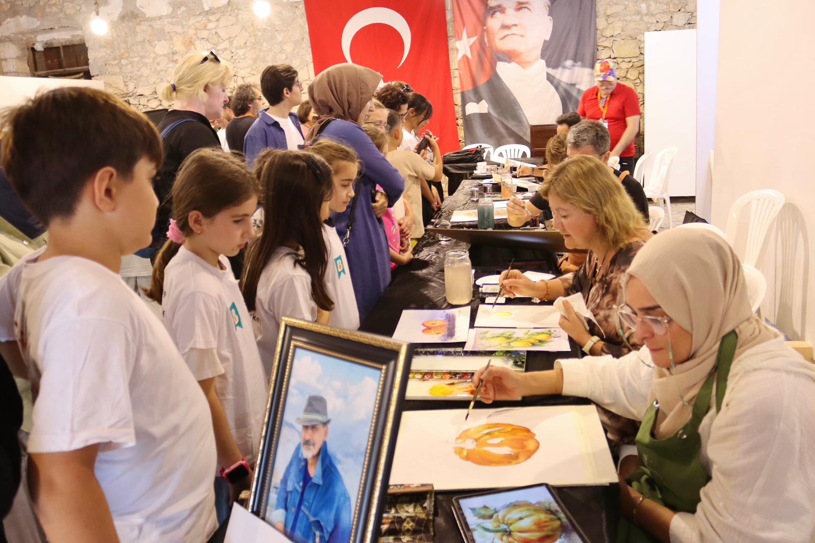 Hm 6'Ncı Uluslararası Finike Suluboya Festivali Coşkula Tamamland (4)