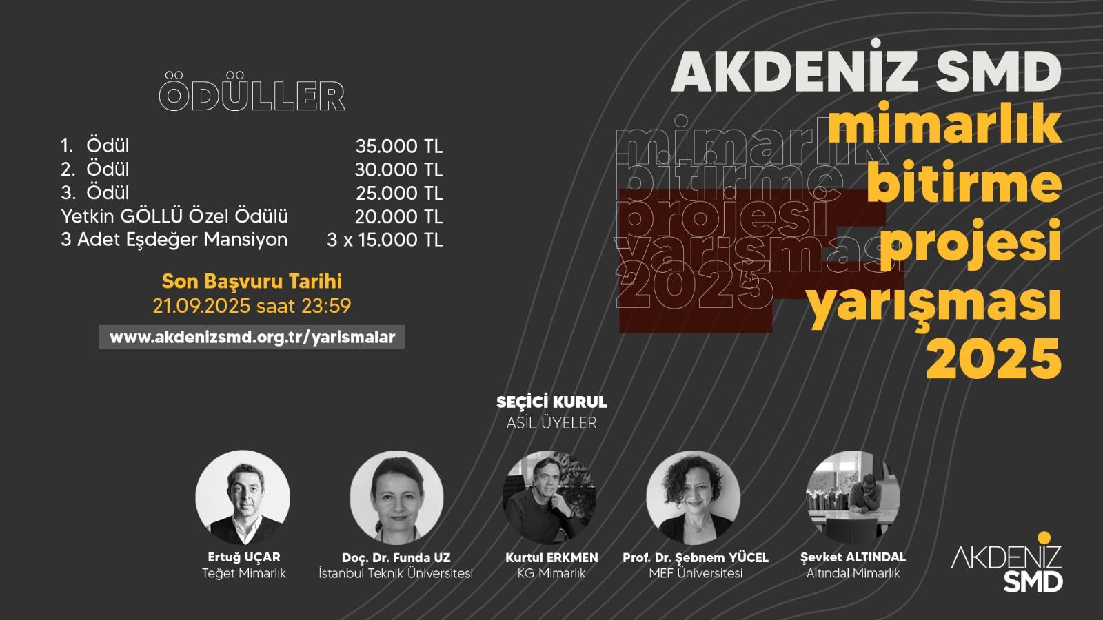 Hm Akdeni̇z Smd, Genç Mi̇marlari Ödüllendi̇rd (2)
