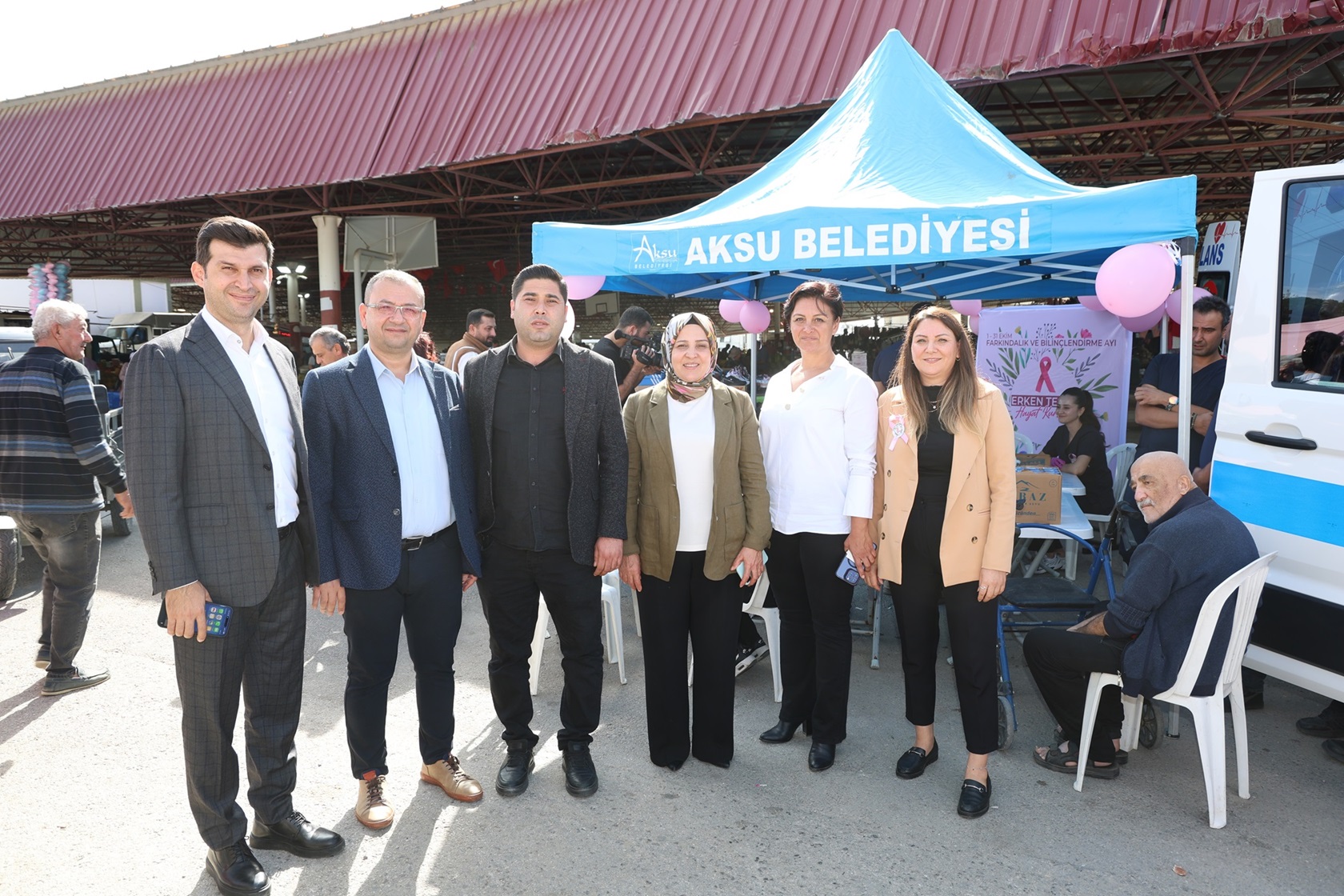 Hm Aksu'da Meme Kanseri̇ Farkindalik Etki̇nli̇ği̇ Yoğun İlgi̇ Gör (9)