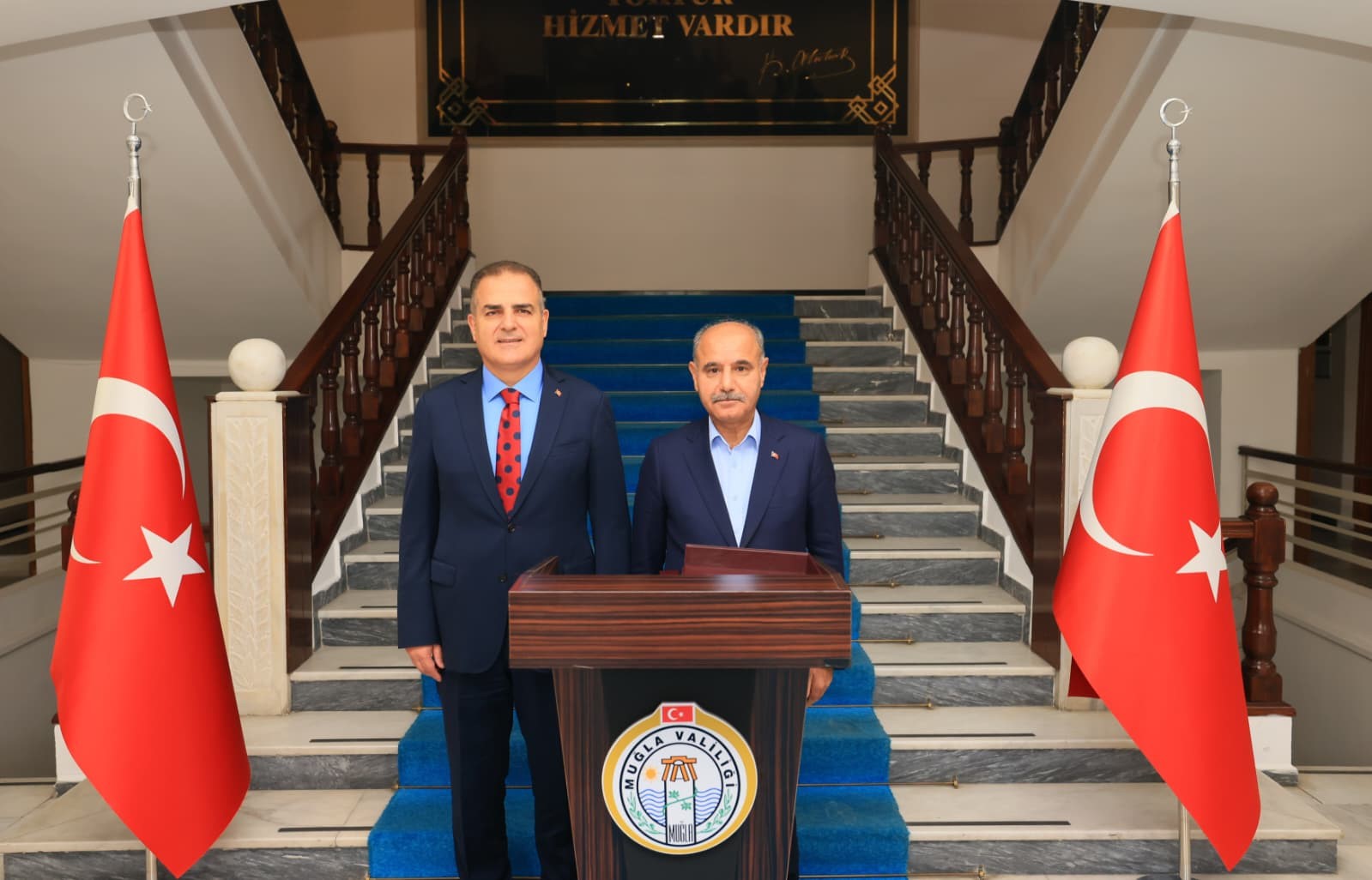 İçişleri Bakan Yardımcısı Aktaş, Muğla’da Vali Akbıyık Ile Görüştü (2)