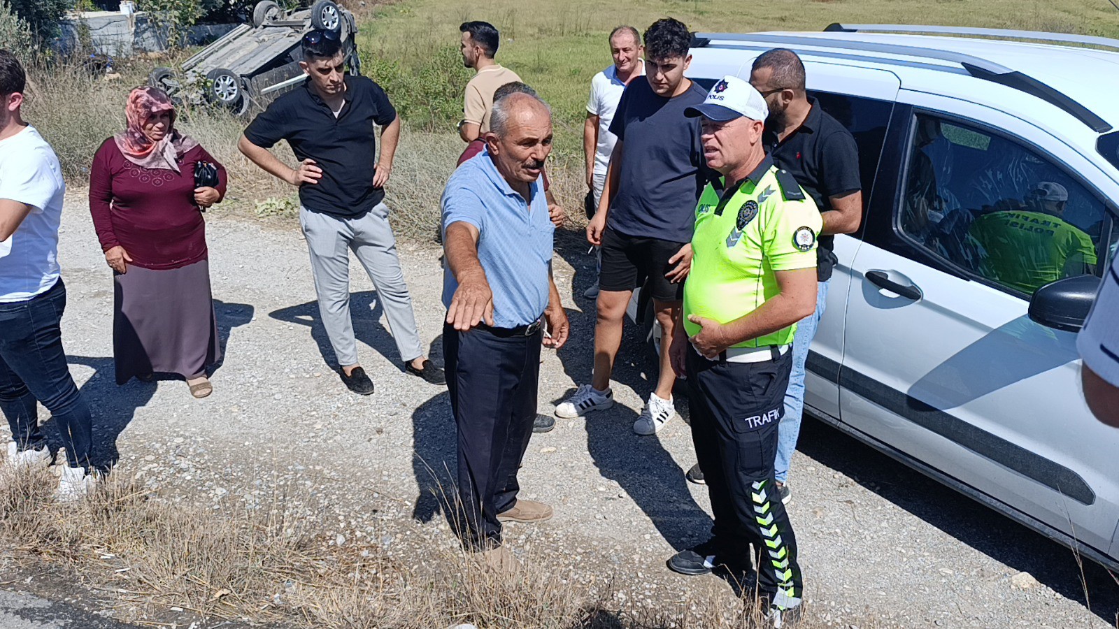 İki Kuzenin Kullandığı Araçlar Çarpıştı 1 Yaralı (3)