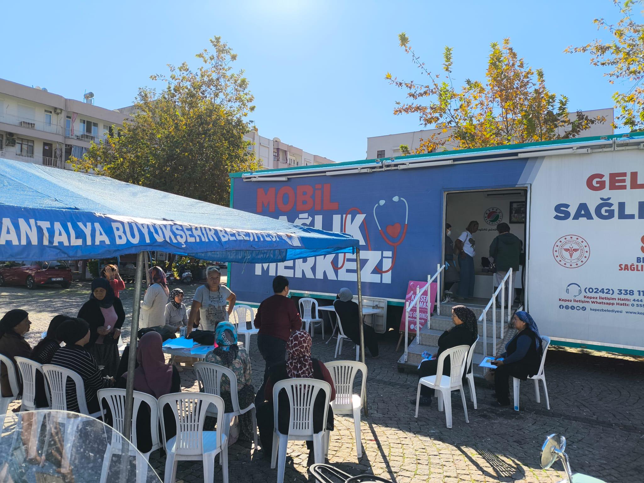 Kepez Belediyesinden Sosyal Belediyecilik Hizmeti Ilcelerde Kanser Taramasi 3