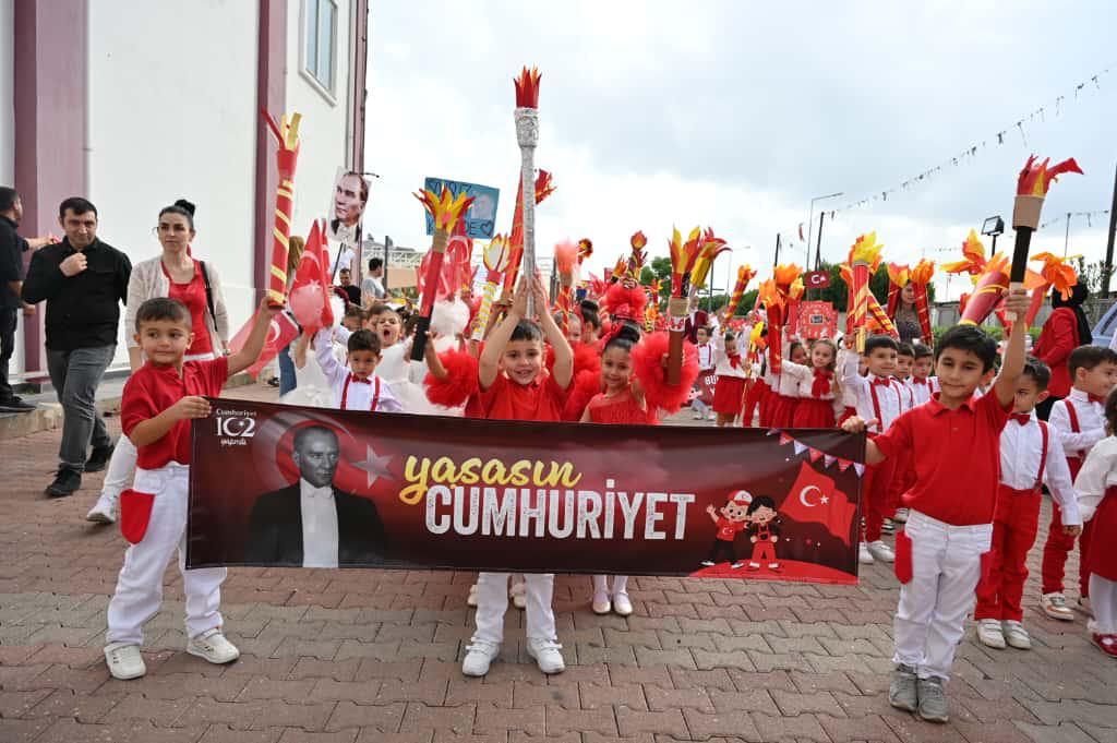 Kepezde Cumhuriyetin 102. Yili Kutlamalari Basladi 7