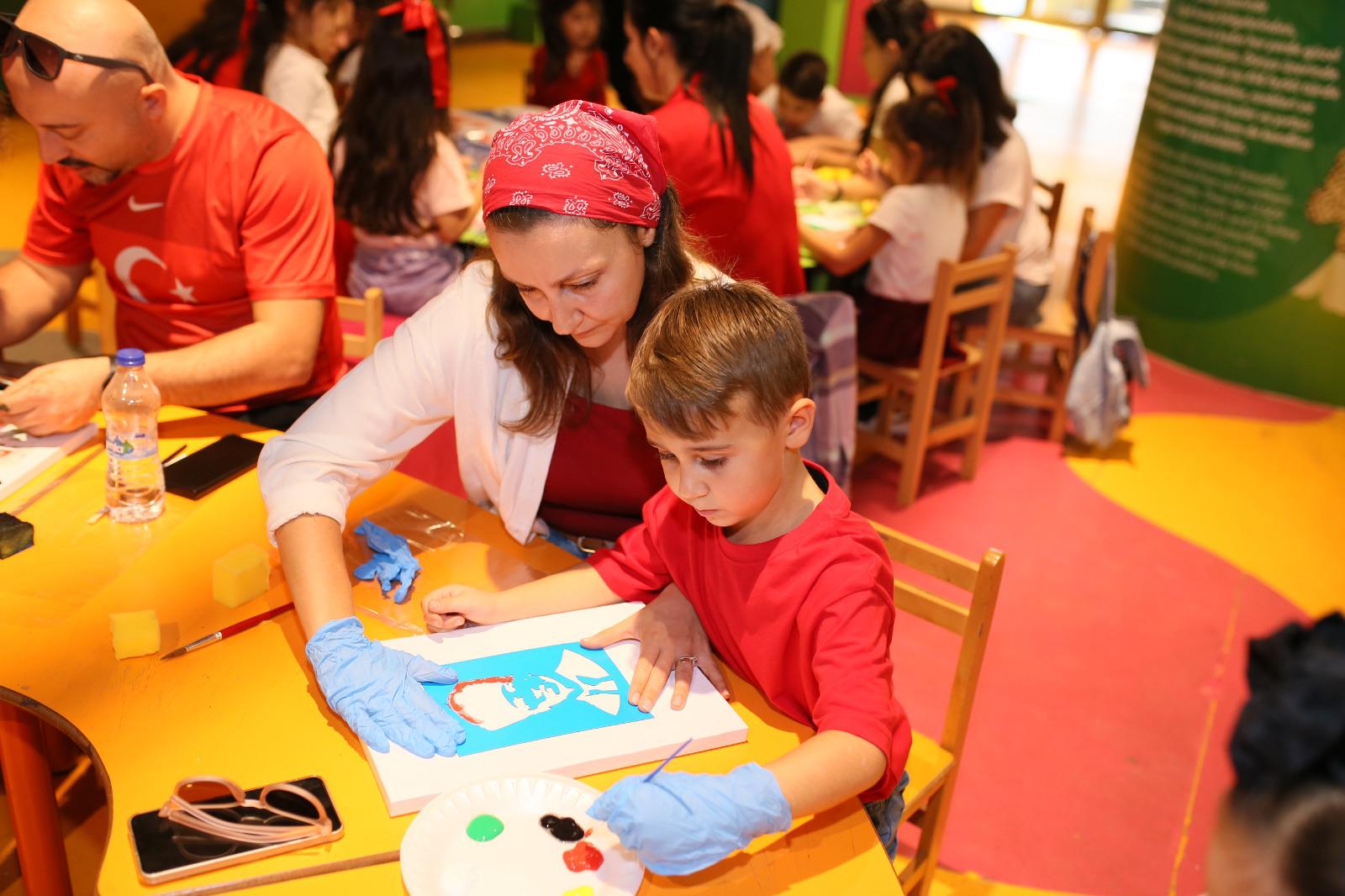 Kepezden Cumhuriyet Bayramina Ozel Cocuk Atolyeleri 7