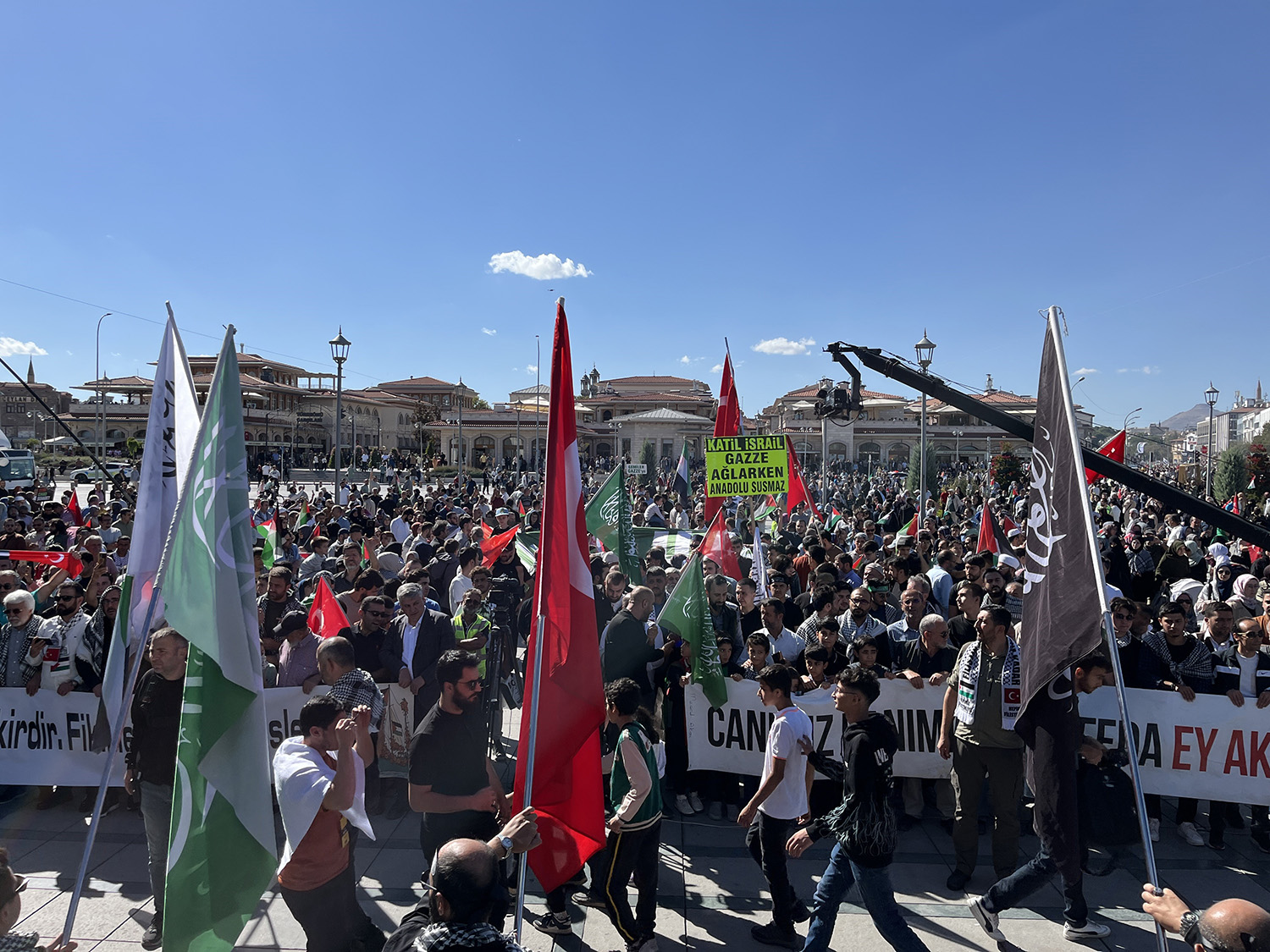 Konya'da 'Gazze İçin Kararlılık Yürüyüşü' 04