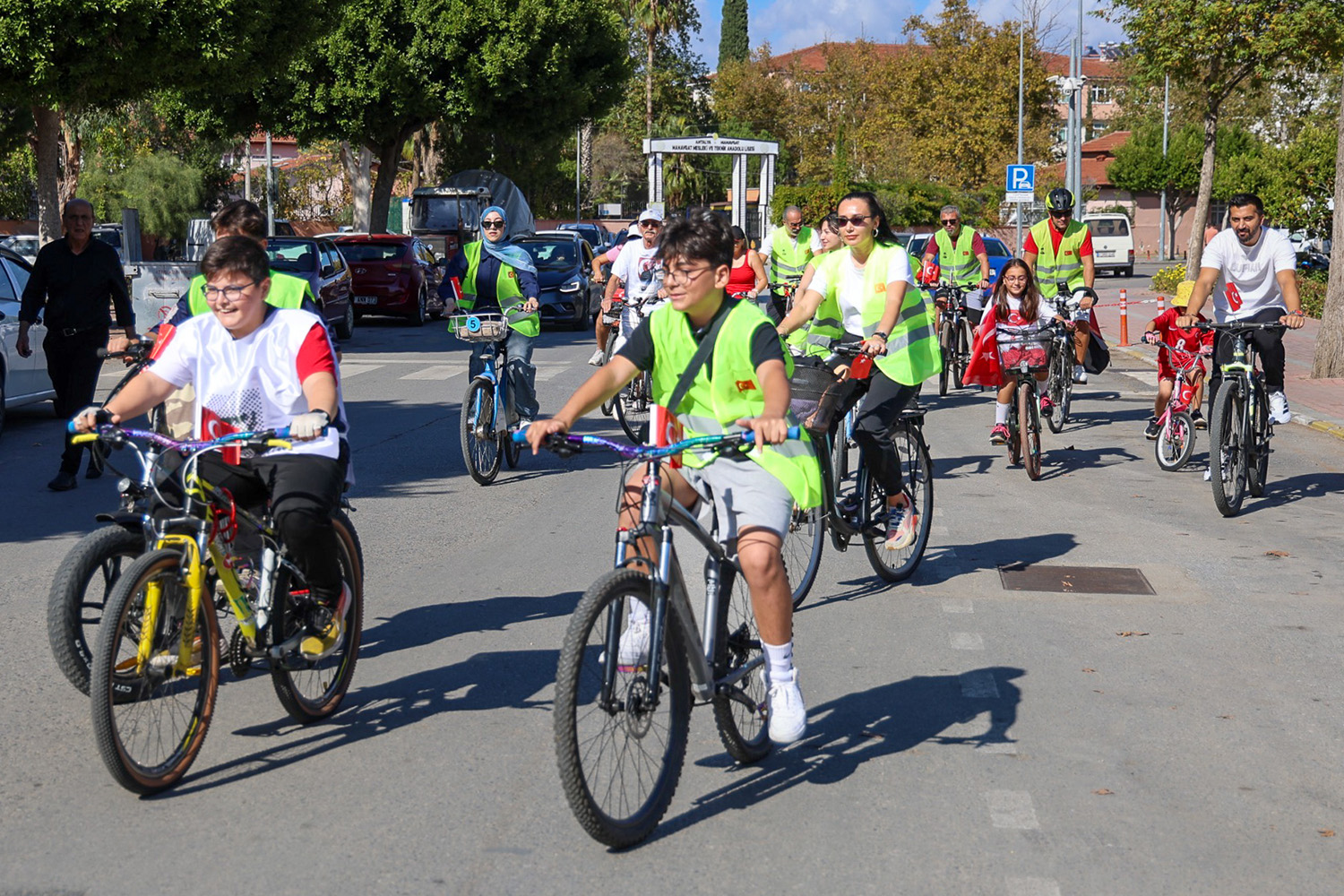 Manavgat’ta “Cumhuriyet Için Pedal Çevirelim” Etkinliği Düzenlendi (3)
