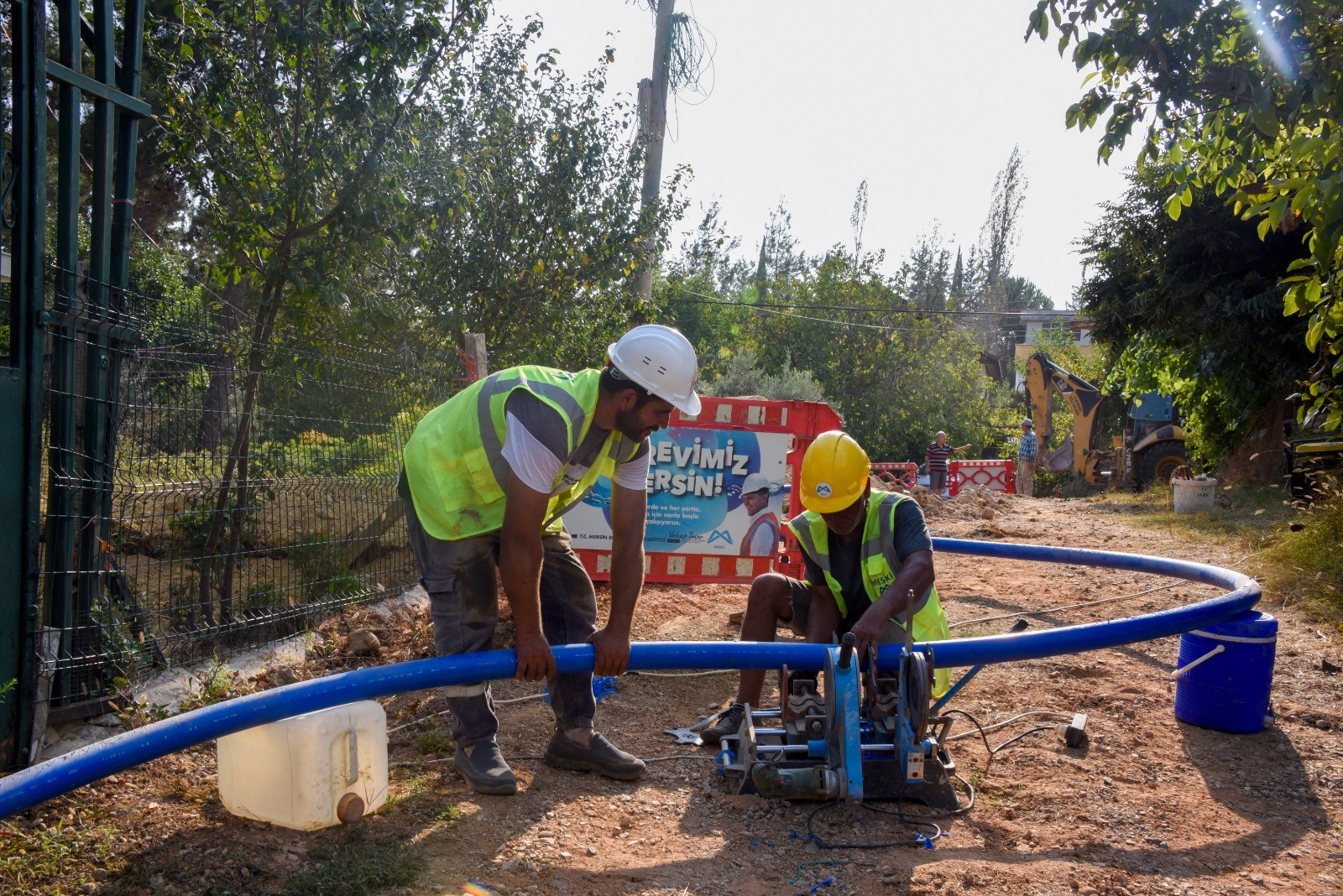 Meski̇, Kaburgediği Mahallesi’ne Kesintisiz Içme Suyu Temin Etti (1)