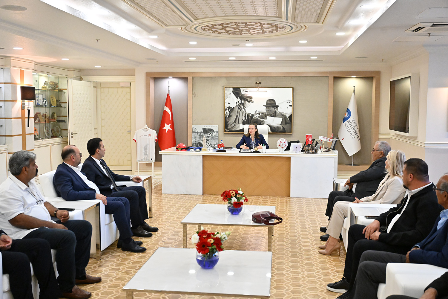 Muhtarlardan Başkan Vekili Özdemir’e Ziyaret (4)