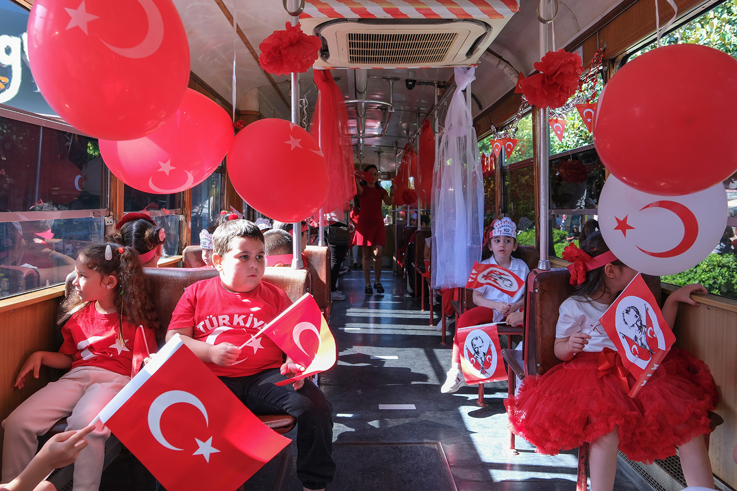 Nostalji Tramvayı’nda 29 Ekim Cumhuriyet Bayramı Coşkusu (5)