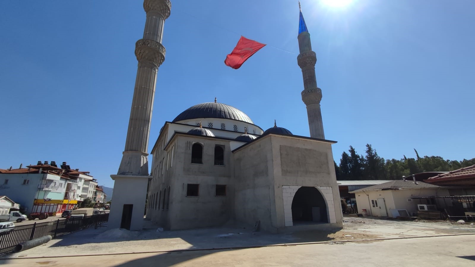 Osmanlı Mimarisinin Izlerini Taşıyan Caminin Yüzde 80'Ni Tamamlandı (2)