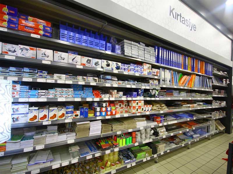 Zincir Market Kırtasiye Reyonu