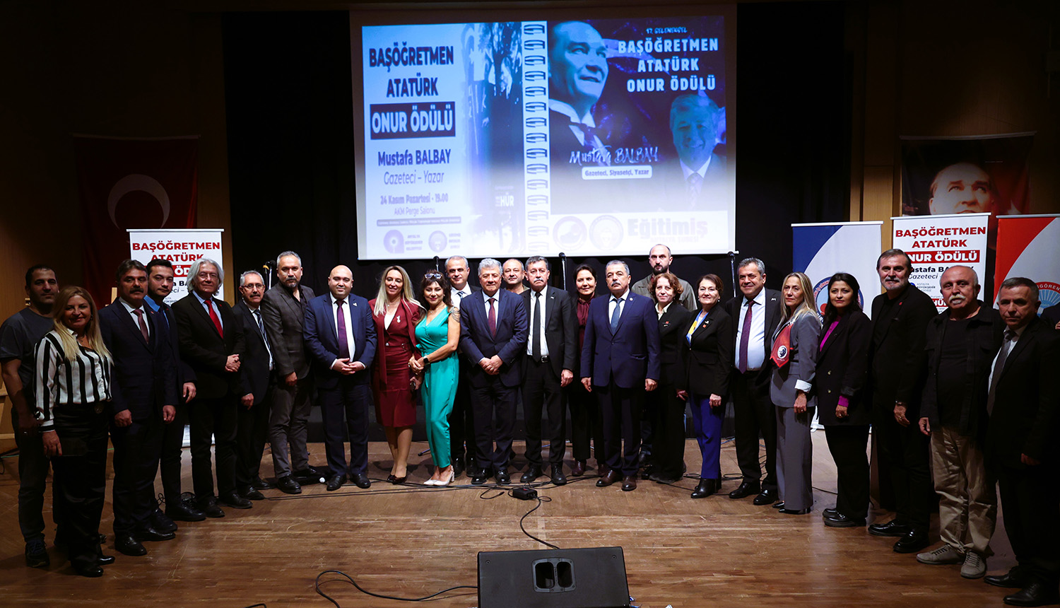 17. Başöğretmen Atatürk Onur Ödülü Balbay'ın (1)