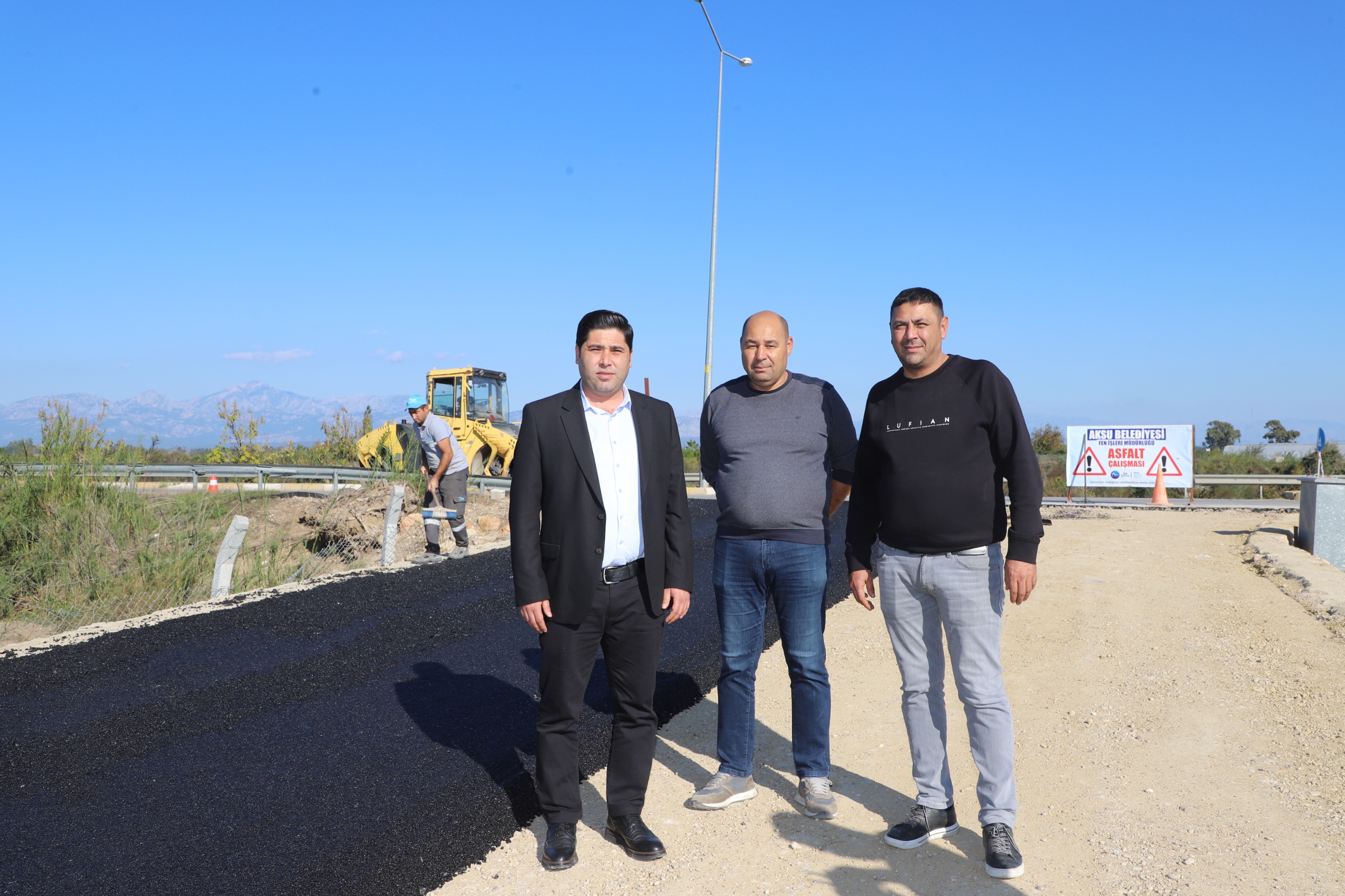 Aksu Belediyesi, Bağlantı Yolunu Güvenli Hale Getirdi (2)