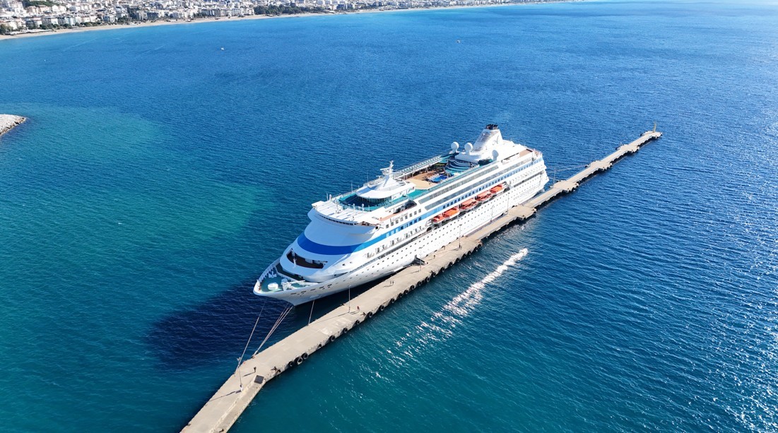 Alanya'da Kruvaziyer Rekoru (1)
