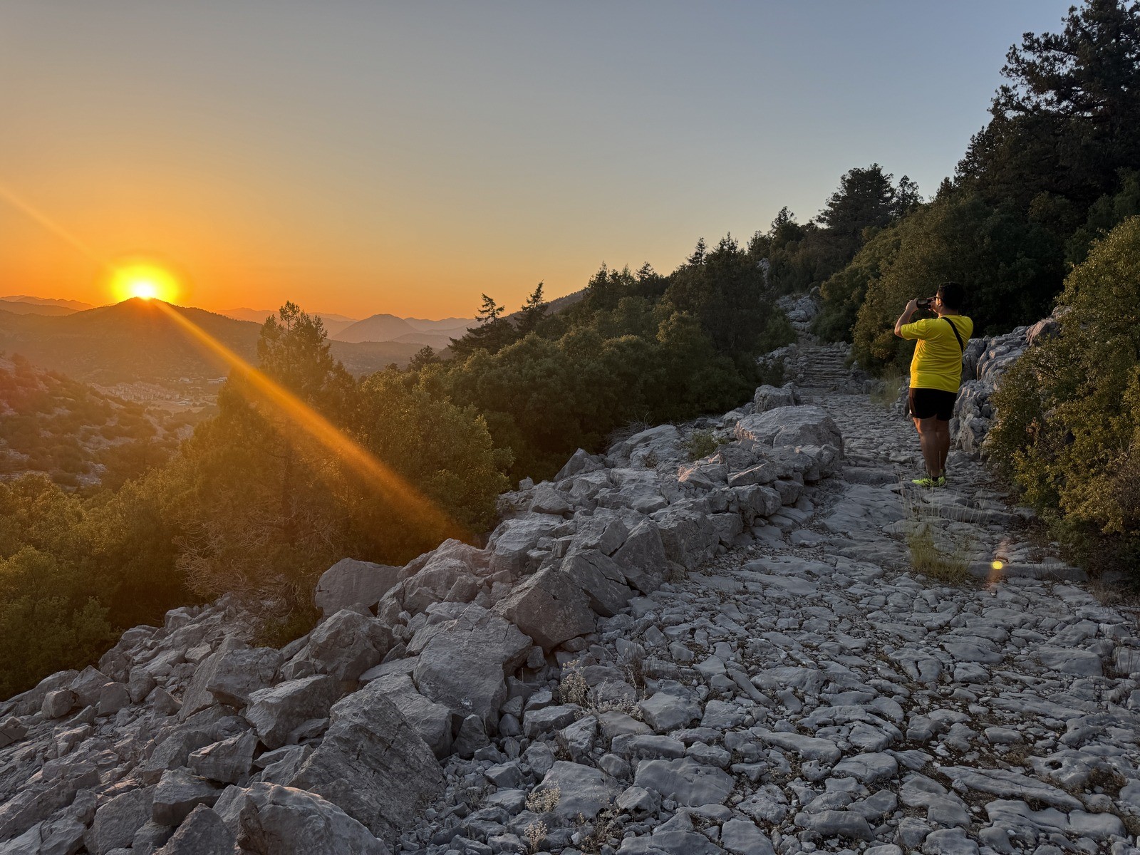 Antalya'da 3 Bin 650 Metrelik Tarihi Kervan Yolu Rotası Dron Ile Görüntülendi (1)