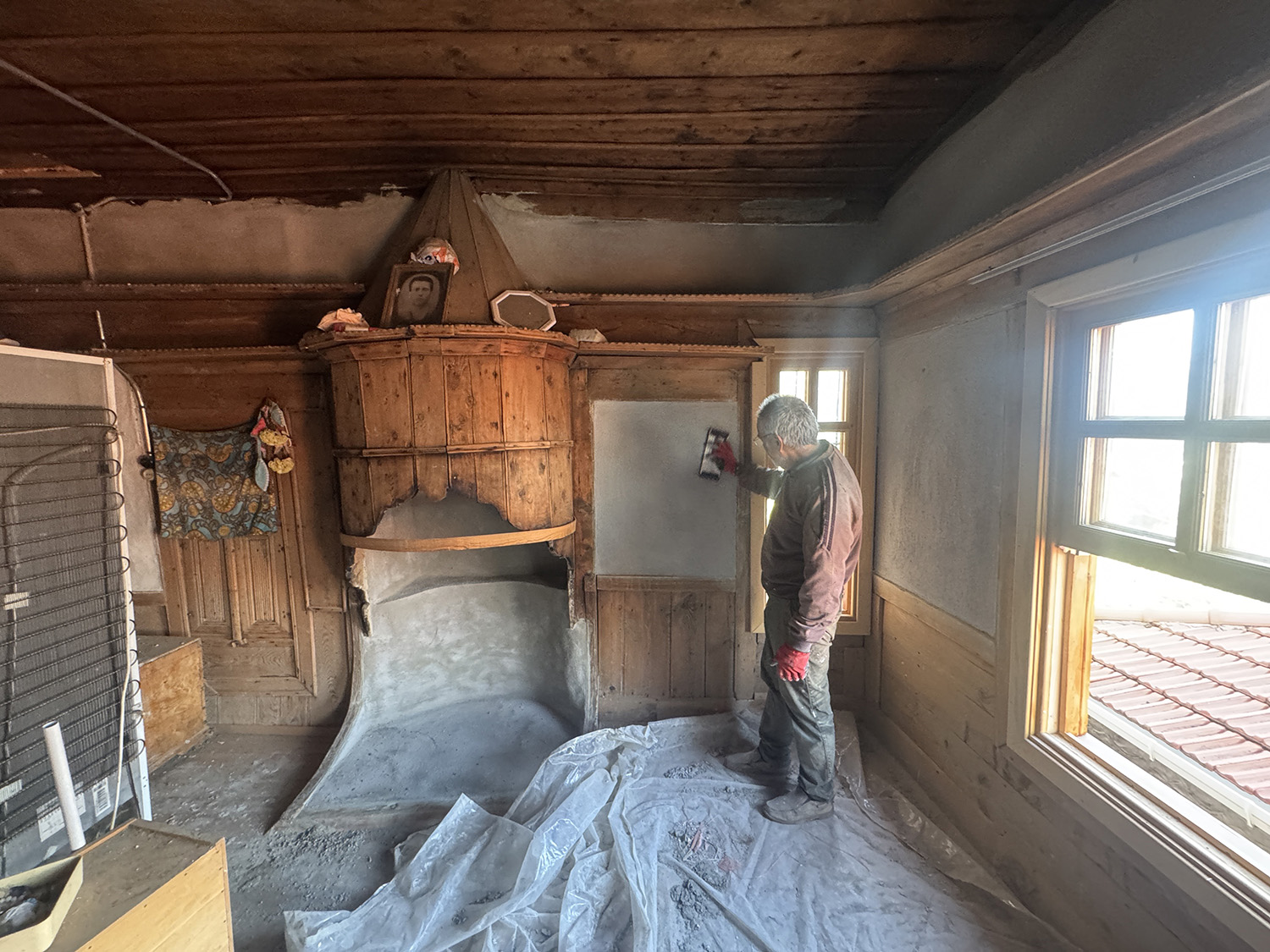 Antalya'da Ata Mirası Tarihi Düğmeli Evler Restore Ediliyor (4)