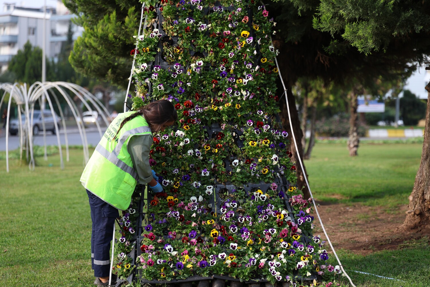 Aydın Büyükşehir Belediyesi Kentin Rengini Değiştiriyor (1)