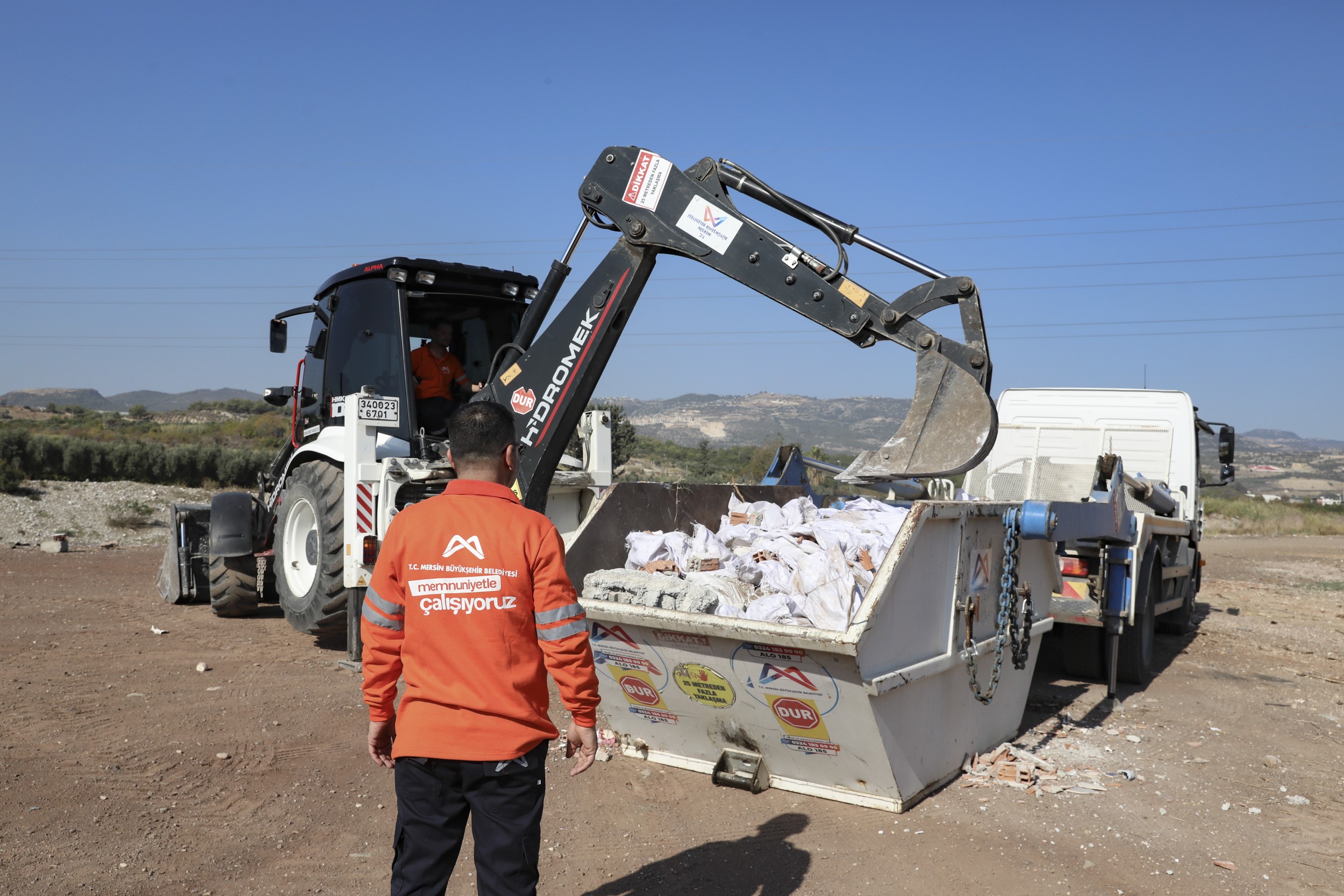 Büyükşehir Belediyesi’nden Hafriyata Sıkı Denetim! Uydu Sistemiyle Takibe Aldı (1)