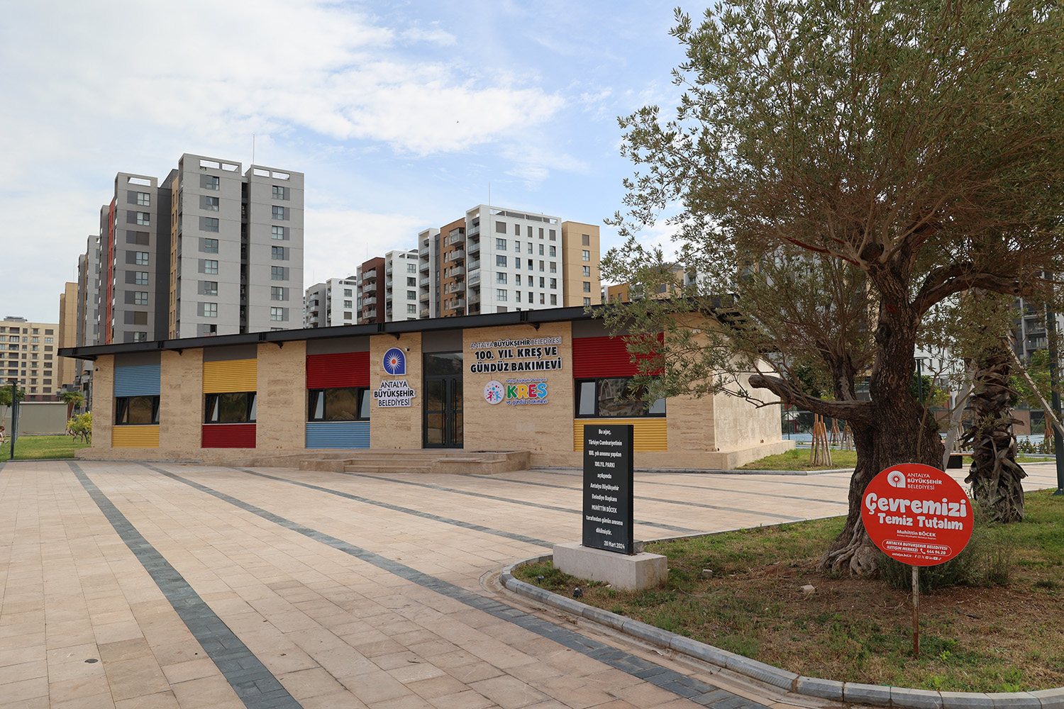 Büyükşehir Kepez Santral Mahallesi 100. Yıl Kreşi Açıldı (8)