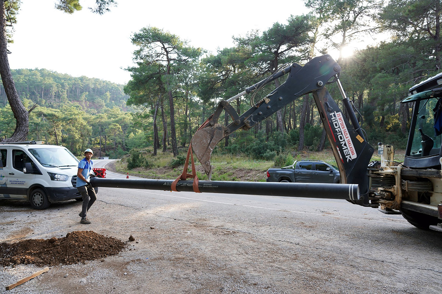 Fethiye’nin Kayaköy Ve Karakeçililer Mahallesinin Su Sorunu Çözülüyor (3)