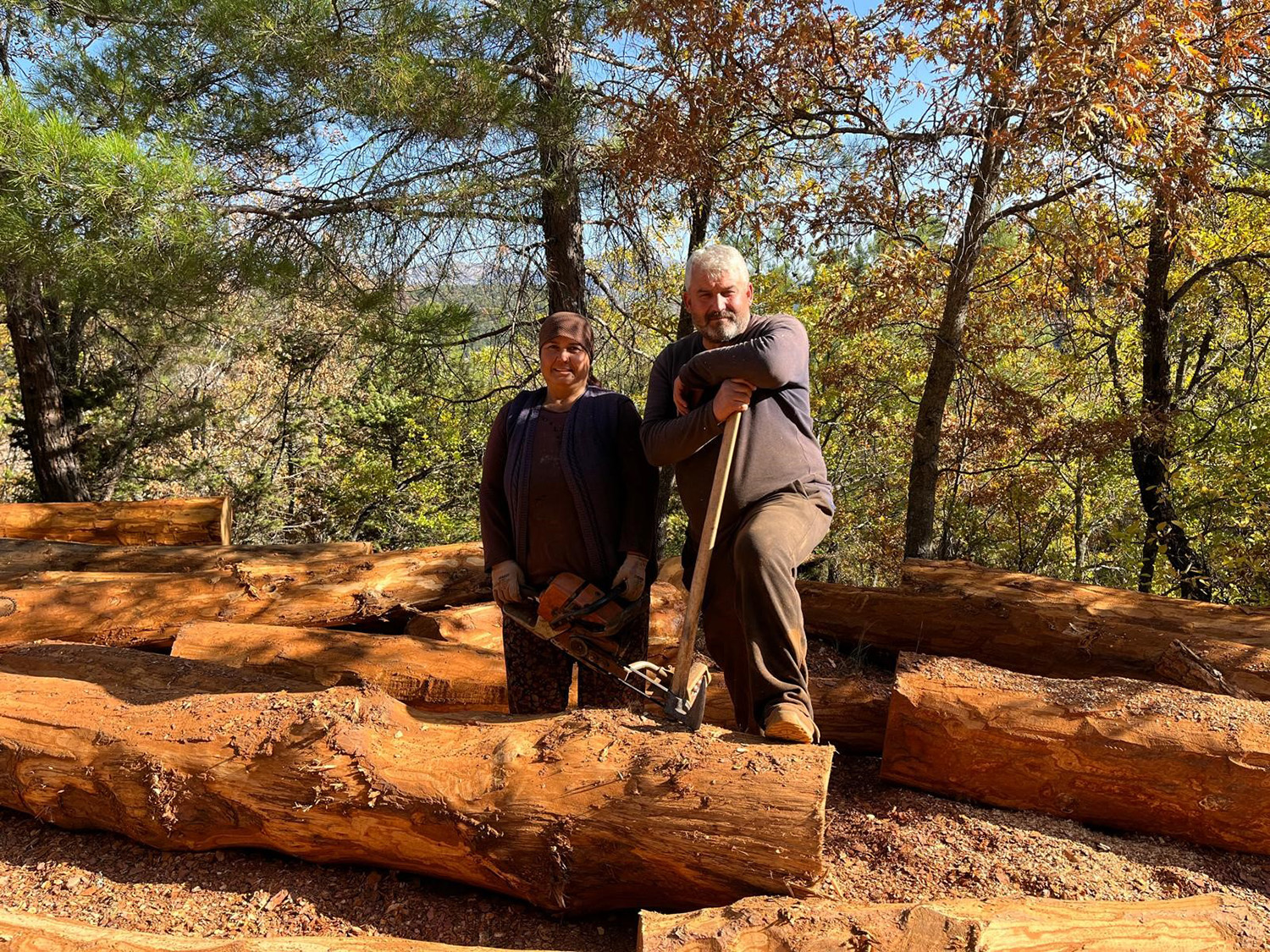 Karı Kocanın Geçim Kaynağı Orman Oldu (2)