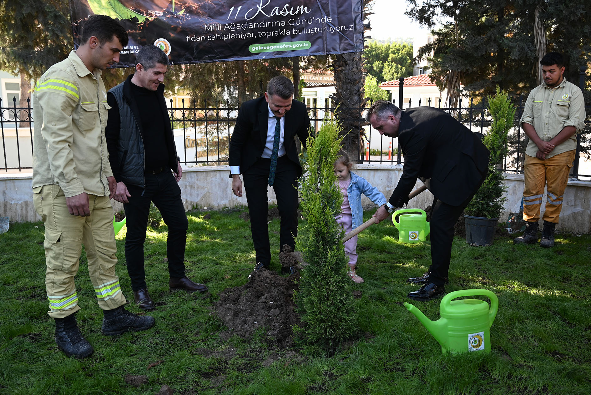 Kemer’de Milli Ağaçlandırma Günü Kutlanıyor (3)