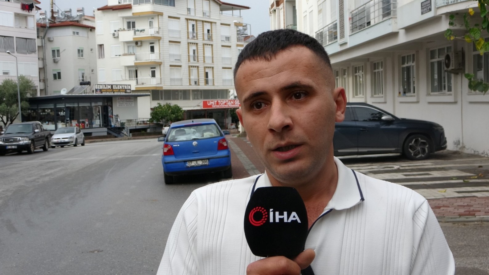 Kendi Acısını Unutup Araçtaki Çocuğu Düşündü (5)