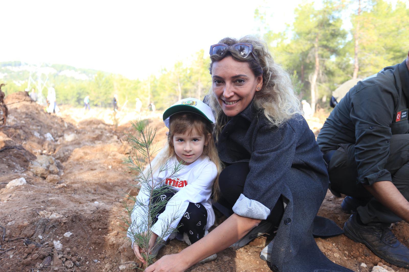 Kepezli Minikler, Yangin Sonrasi Orman Alanina Umut Dikti 7