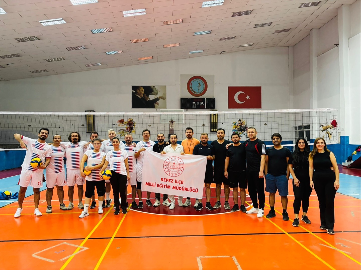 Kepezli Öğretmenler Filede Kapışıyor (2)