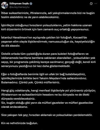 Kin Ve Nefretinizde Boğulun